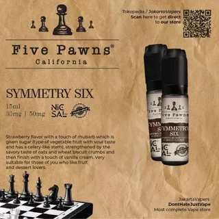 Five Pawns By Movi x Five Pawns Premium Liquid 30MG 50MG 15ML