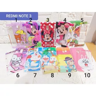 Softcase Free TG Redmi Note 3 Jelly Tempered Glass Doraemon Minnie Cony Hello Kitty Redminote3 HK