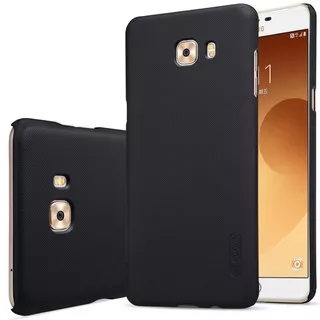 Nillkin Super Frosted Shield for Samsung Galaxy C9 Pro - Hitam + free screen protector
