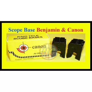 Scope Base Benyamin & Canon ( Mounting Dudukan Senapan Telescope )