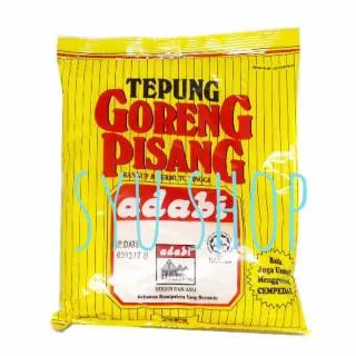 Tepung pisang goreng adabi malaysia 250 gr