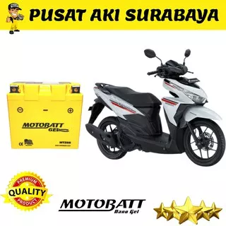 ACCU MF MOTOBATT MAINTENANCE FREE AKI MOTOR HONDA VARIO 2014 2015 2016 2017 SCOOPY YUASA GS ASTRA