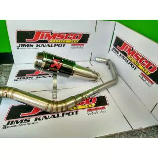 Knalpot Akrapovic Vixion r15 xabre mx cbr150 newcb gsx bison megapro cbrold FU dll