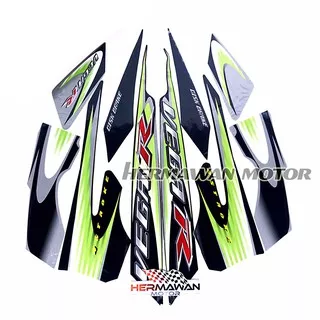 HMR Striping Yamaha Vega R New 2006 2007 Hitam Silver list body standar berkualitas termurah