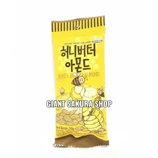 Toms honey butter almond 30g / kacang korea / kacang impor / snack korea / makanan korea