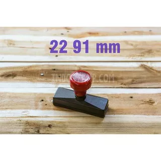 gagang stempel 2291 flash stamp 22mm 91mm cap warna otomatis murah grosir