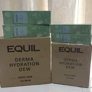 equil derma hydration dew/ facial mist/ pelembab wajah/ micromist 200ml