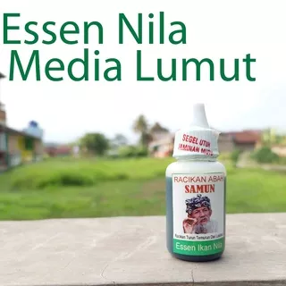 essen untuk ikan nila media lumut, media cacing, media pelet essen abah samun