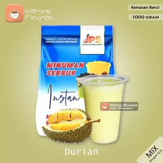 Bubuk Minuman 1 kg Rasa Durian Duren Original - JPS Powder Mix Gula Serbuk Instan