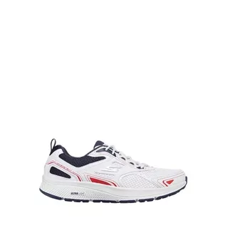 Skechers GOrun Consistent - Vestige Men`s Running Shoes - WHITE/NAVY