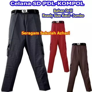 Celana SD Hitam PDL Panjang-Celana Sekolah SD Hitam PDL-Celana Sekolah SD PDL-Celana PDL SD-Seragam Sekolah SD Laki Laki-Celana PDL Pramuka