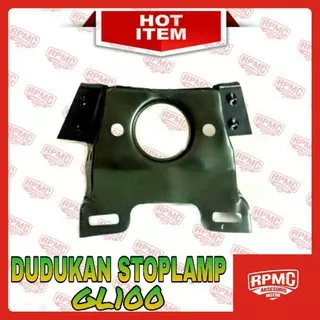 DUDUKAN BREKET STOP LAMP GL 100 PANGKON LAMPU BELAKANG CEPEK MIKA STOPLAMP CB GL MEGAPRO TIGER TIREV MP PRO MAX GL 125