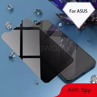 ASUS ROG Phone II ZS660KL Zenfone 6 ZS630KL 5z ZS620KL 5 ZE620KL Anti Spy Privacy Tempered Glass Pelindung Layar