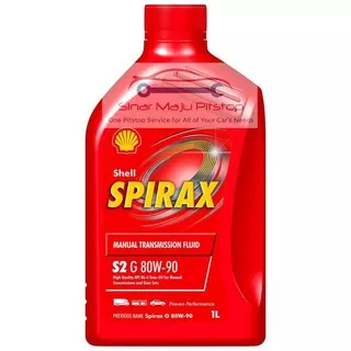 Oli Gardan Mobil / MTF Pelumas Transmisi Manual Mobil - SHELL SPIRAX S2 G SAE 80W-90 1 Ltr Original