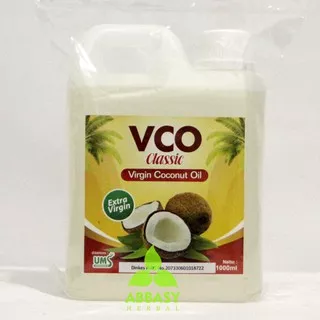 1 LITER UMS VCO ORGANIC Minyak Kelapa Murni VCO Kelapa Wangi - 1000 ml ORGINAL