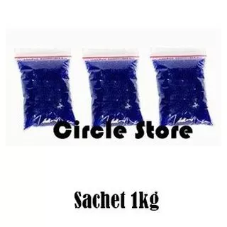 Silica Gel Biru Sachet Import Murah Kiloan Original