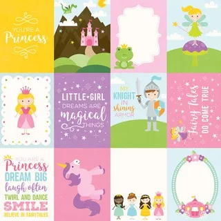 Kertas Scrapbook Perfect Princess - PP130011_Journaling_Cards_10A