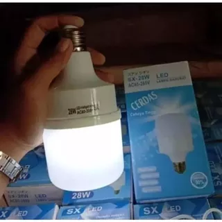 Lampu Emergency Bohlam LED SX 28 Watt / Lampu Cas / Lampu LED