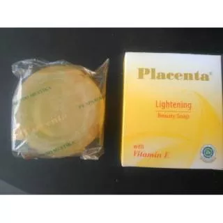 PLACENTA LIGHTENING BEAUTY SOAP VITAMIN E - SABUN PLACENTA BPOM