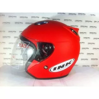 Helm Best1 Ink Centro Free Stiker [Merah Doff]