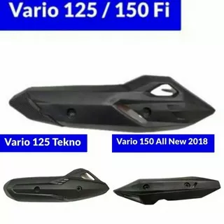 Tutup knalpot vario 125/150 Fi, vario techno, varuo 150 New 2018