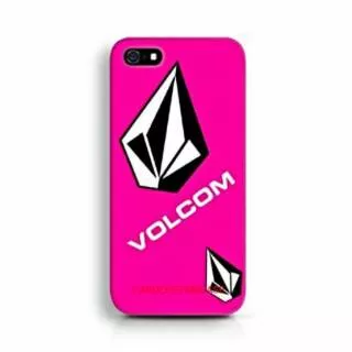 Volcom Pink Wallpaper iPhone 5/5S Custom Hard Case