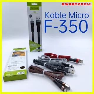 Kabel data fleco F350 MICRO IPHONE TYPE C kabel data FLECO F-350 Fast Charging Data Cable 3,4 A