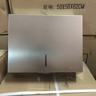 tempat tisu besar kotak panjang tembok dinding tissue box dispenser stainless