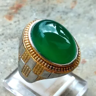 Cincin Batu Akik Hijau Garut Ijo Garut Top Quality