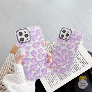 Casing Samsung S20 FE S21 S20 Ultra Plus Note 20 Ultra S10 S9 Plus Note 10 Lite S10 Lite Fashion Clear Silicone Purple Leopard Soft Phone Case Protective Back Cover