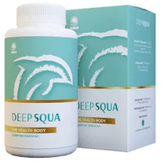 Deep Squa Squalene HPAI obat herbal jantung kolesterol 50 softgel