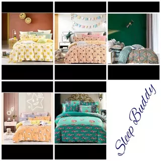 Sprei sleep buddy katun jepang 160x200 ( size queen kasur no 2)