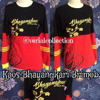 Kaos Bhayangkari Brimob Terbaru