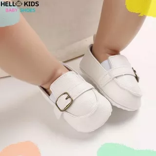 Sepatu Bayi Laki laki Perempuan Umur 0-12 Bulan Sepatu Prewalker Bayi Laki laki Perempuan 0 6 12 14 Bulan Baby Shoes Laki Laki Perempuan Umur 1 Tahun Sepatu Bayi Slip On Lagi laki Perempuan Umur 1 tahun Putih HK004