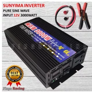 Power Inverter Pure Sine Wave Dc To Ac 12v 220v 3000 Watt Sunyima