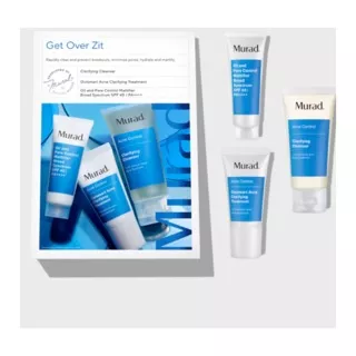 Murad Get Over Zit Kit: cleanser, moisturizer, outsmart acne serum