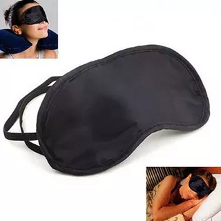 Masker Penutup Mata Kacamata Tidur Insomnia Lelah Sleep Eye Mask Shade Cover Blindfold Travel