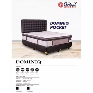 Springbed Central Dominiq Pocket Plush Top Pillow Top