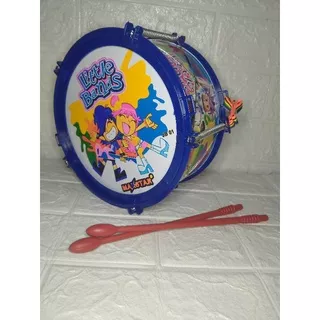 Mainan Drum Band Kendang Anak,Alat Musik Pukul Mainan Edukasi Drum Band Plastik, Gendang Anak