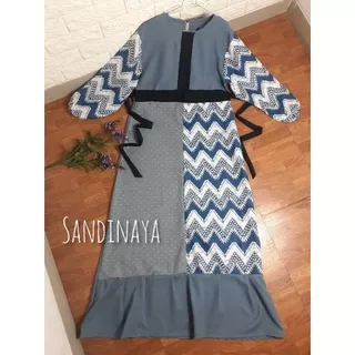 DRESS BATIK GAMIS BATIK Sandinaya