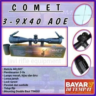 TELESKOPE/TELESKOP/COMET/COMET 3-9X40 AOE/SCOPE/TC COMET/TELE/TELESCOP/RETIKEL MILDOT/TUBE 25