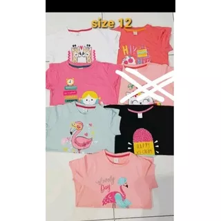 Kaos gymbore / kaos gymboree anak perempuan lengan pendek / gymboree / kaos branded