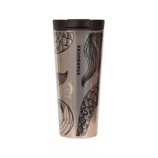 Starbucks Tumbler 16oz Stainless Steel CYOT Core S11025477 ( Botol Air Minum Panas / Dingin )