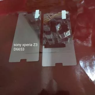 Tempered glass Sony Xperia Z3 D6653 . Z5 . Z ultra C6802 anti gores kaca bening screen guard
