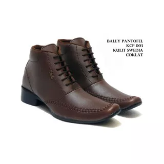 SEPATU KERJA PRIA SEPATU BALLY HIGH TALI PANTOFEL KULIT