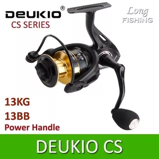 Reel Power Handle Metal DEUKIO CS 1000 - 7000 Reel Pancing Besi Power Handle Berkualitas