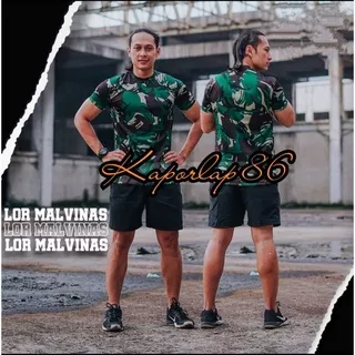 BAJU KAOS LORENG TNI MALVINAS RAIDER NKRI BESTSELLER KAPORLAP86