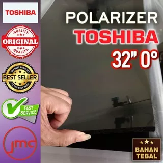 POLARIZER TV LCD TOSHIBA REGZA 32 INCH 0 DERAJAT ( BAGIAN DEPAN ) PLASTIK POLARIZER 32 INCH TOSHIBA