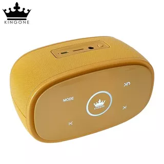 KINGONE K5 Speaker Portable Bluetooth Super Bass With Touch Control Kuning