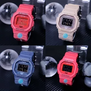 Jam Tangan Digitec Sport Pria Limited Edition DG 5024 T Original Anti Air Strap Canvas H